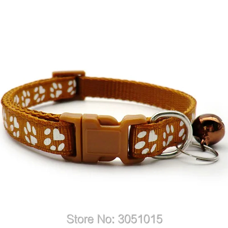 24-Pack Adjustable Dog/Cat Collars With Bell