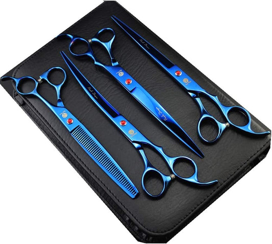 High-Quality Grooming Scissors – 8" Set for Dogs & Cats