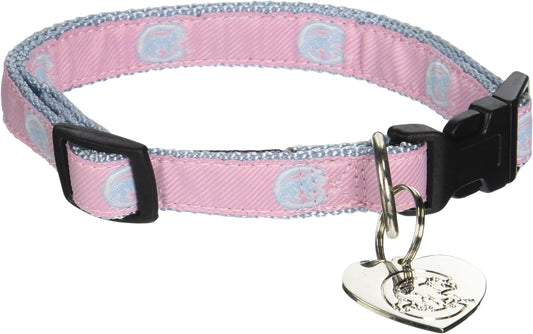 MLB Chicago Cubs Pink Dog Collar, Medium