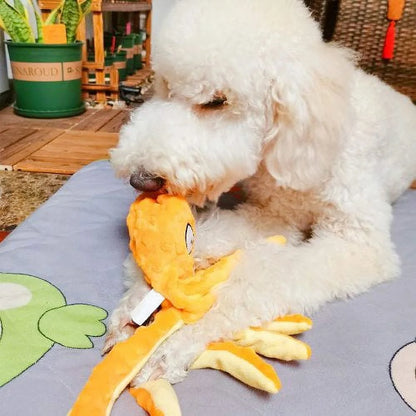Squeaky Plush Dog Toy – Soft & Interactive Chew Treat for Small to Medium Pets