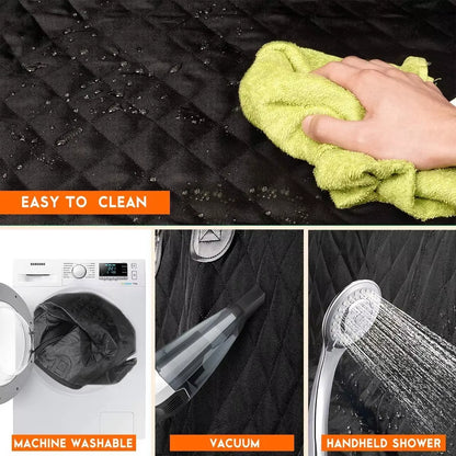 Durable Pet Car Seat Protector – Waterproof & Easy-to-Clean Rear Cover