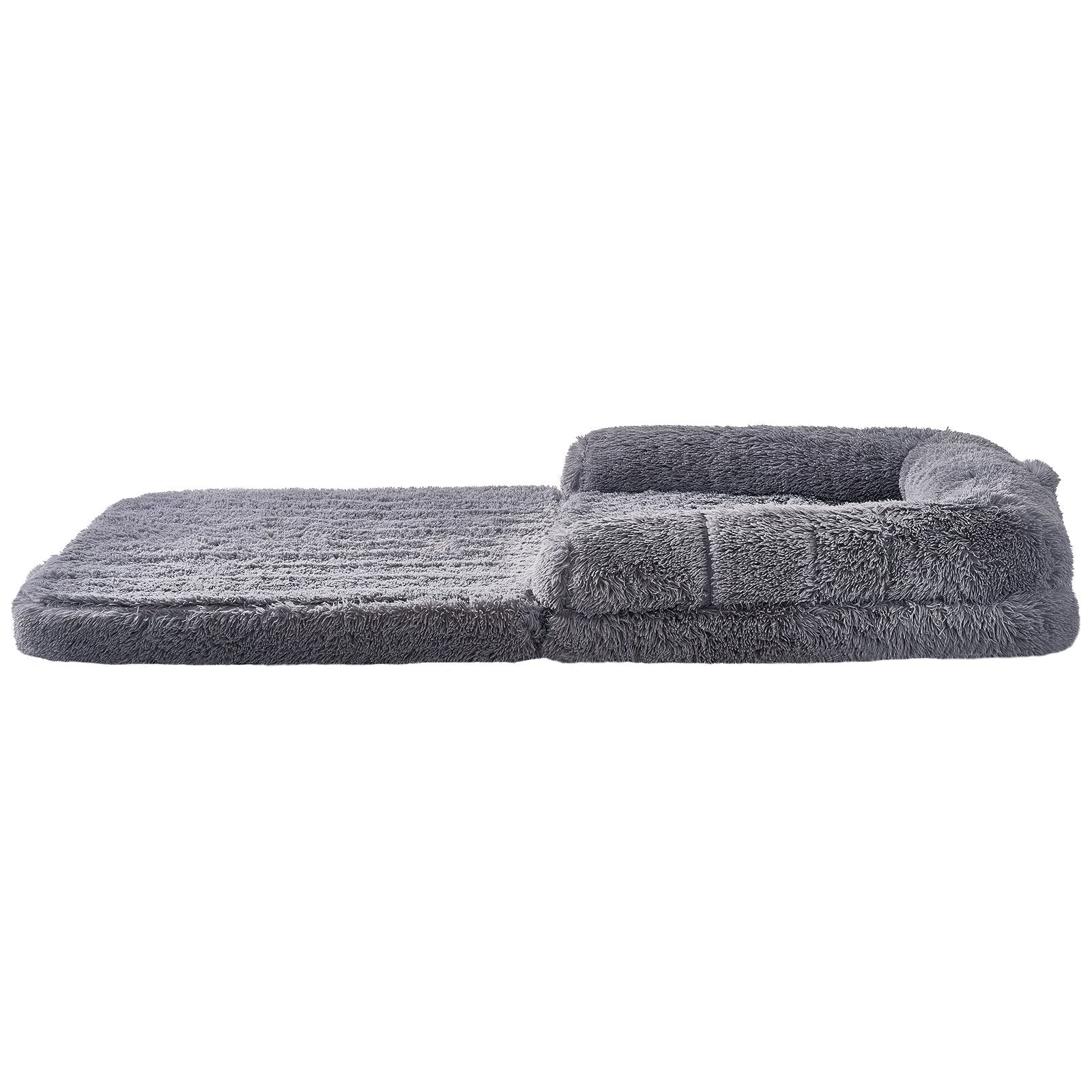 VEVOR Large Human Size Dog Bed 72 X48X10 Inches, Machine Washable 