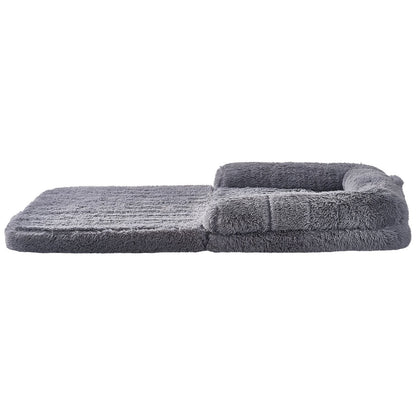 VEVOR Large Human Size Dog Bed 72 X48X10 Inches, Machine Washable 