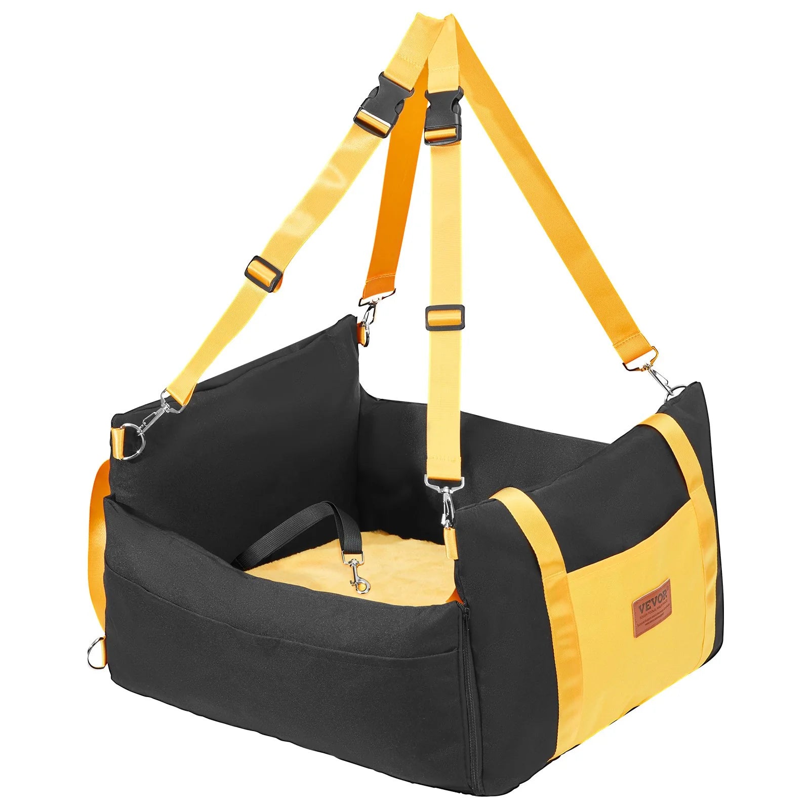 Dog Booster Car Seat Pet Car Seat for Small Dog up to 25LBS Black