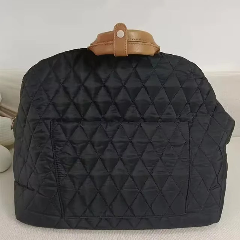 Premium Luxury Dog Carrier Handbag – Portable Travel Bed & Car Seat for Small Pets