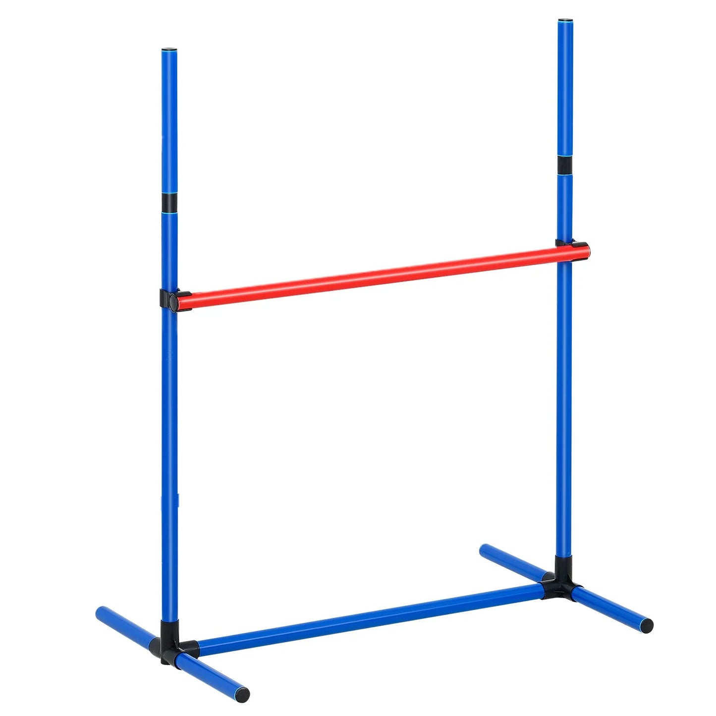 Dog Agility Training Equipment 7 PCS Set Upgrade W/ Hurdles 2 Tunnels Ring