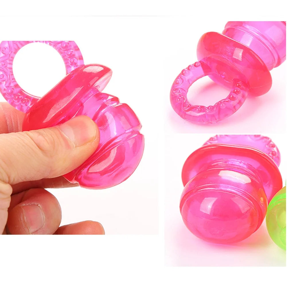 2-Pack TPR Pacifier Chew Toys – Stress-Relief & Teeth Grinding for Dogs