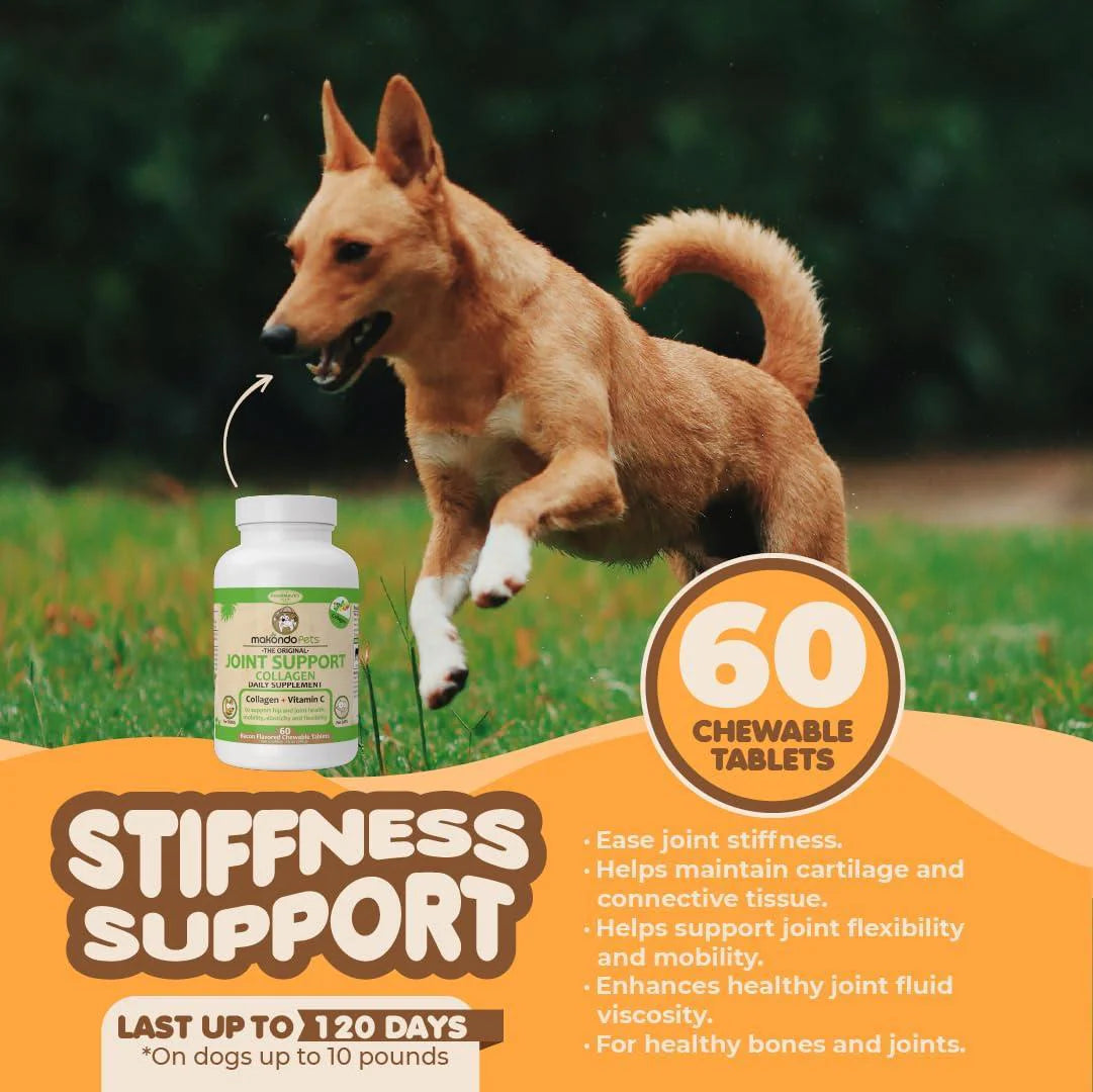 Vitamin C & Collagen Joint Support for Dogs & Cats – 60 Tablets