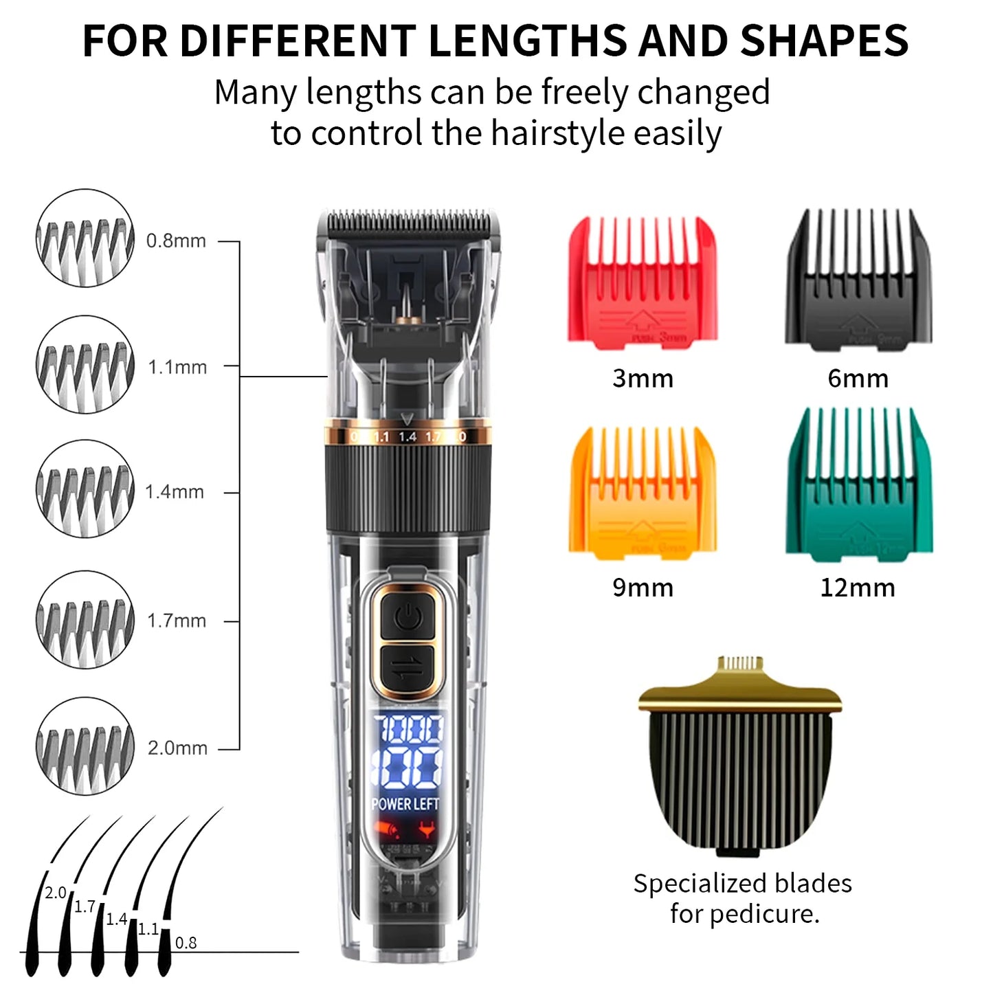 Corldess Pet Hair Clippers – Silent & Powerful Grooming Tool for Dogs & Pets