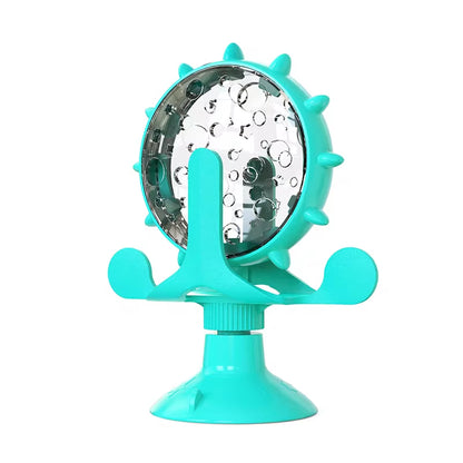 Interactive Treat Dispenser – Rotating Slow Feeder Toy for Cats & Dogs