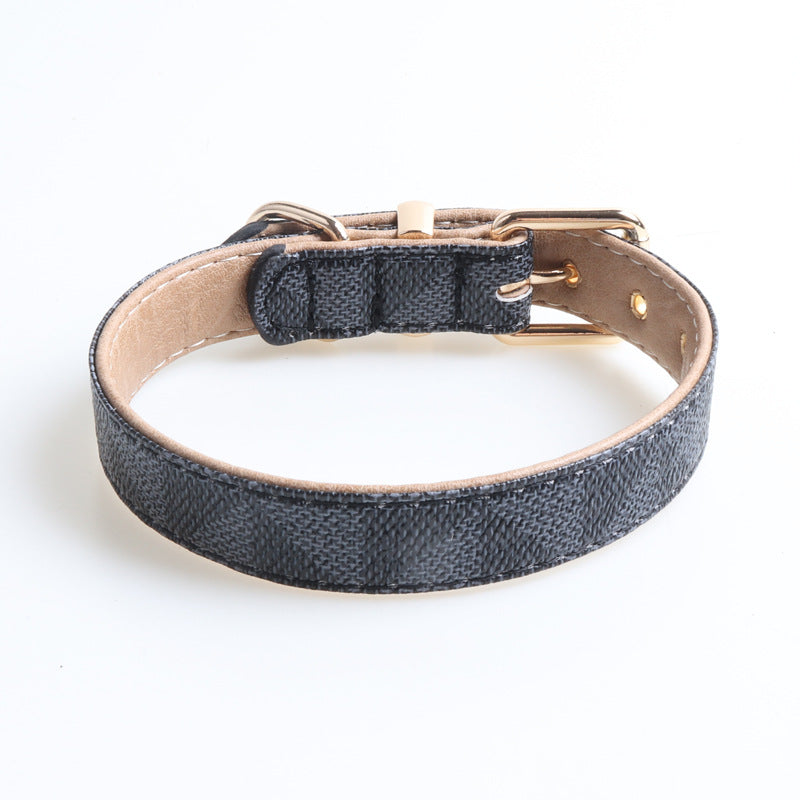Exquisite Leather Fashion Dog Collar