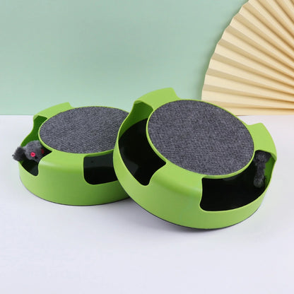 Interactive Mouse Scratch Pad – Bite-Resistant & Fun Catch Toy for Kittens